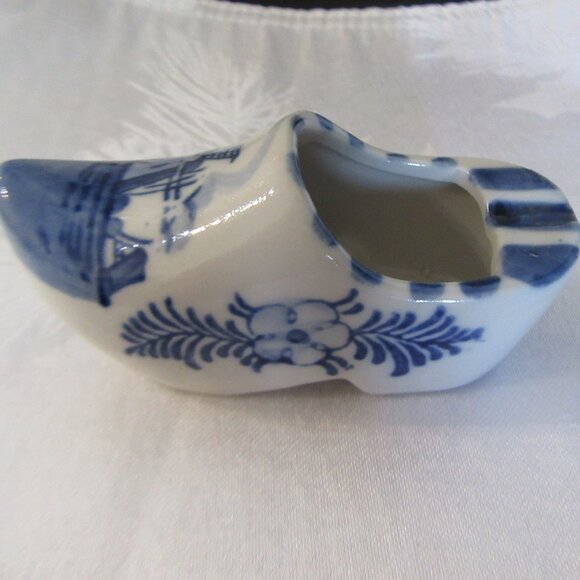 Delft Blue Holland Small Shoe ashtray - Picture 9 of 16